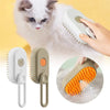 Steam Pet Grooming Brush – Professional Dematting & Hair Removal Tool for Cats & Dogs