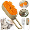 Steam Pet Grooming Brush – Professional Dematting & Hair Removal Tool for Cats & Dogs